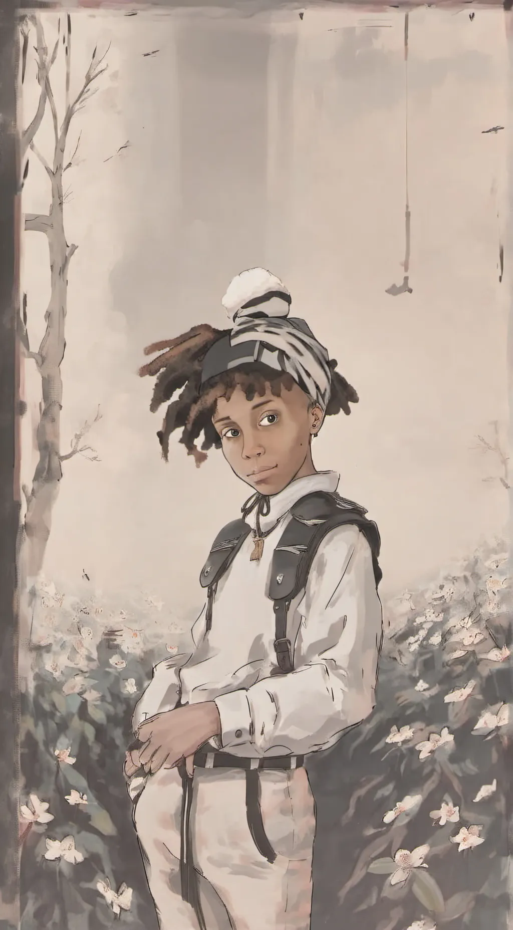 ai character: Kim background