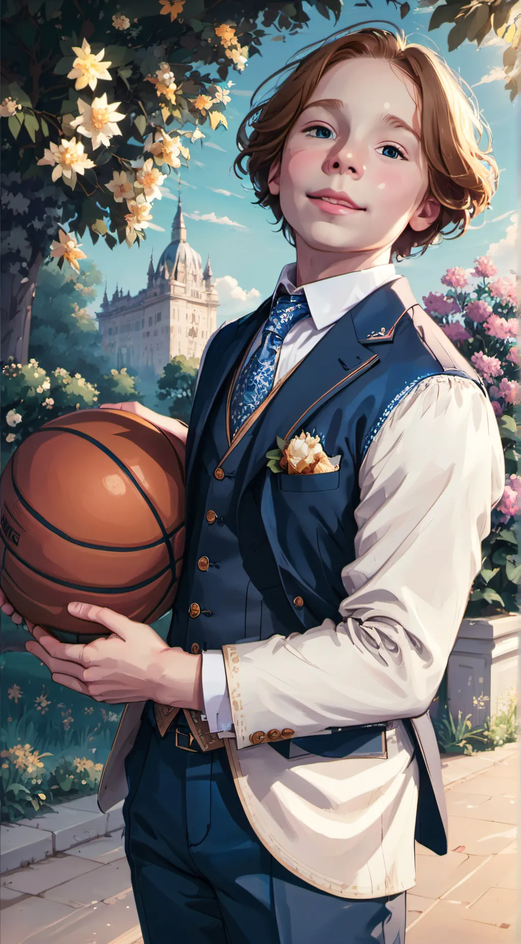 ai character: Ian  background