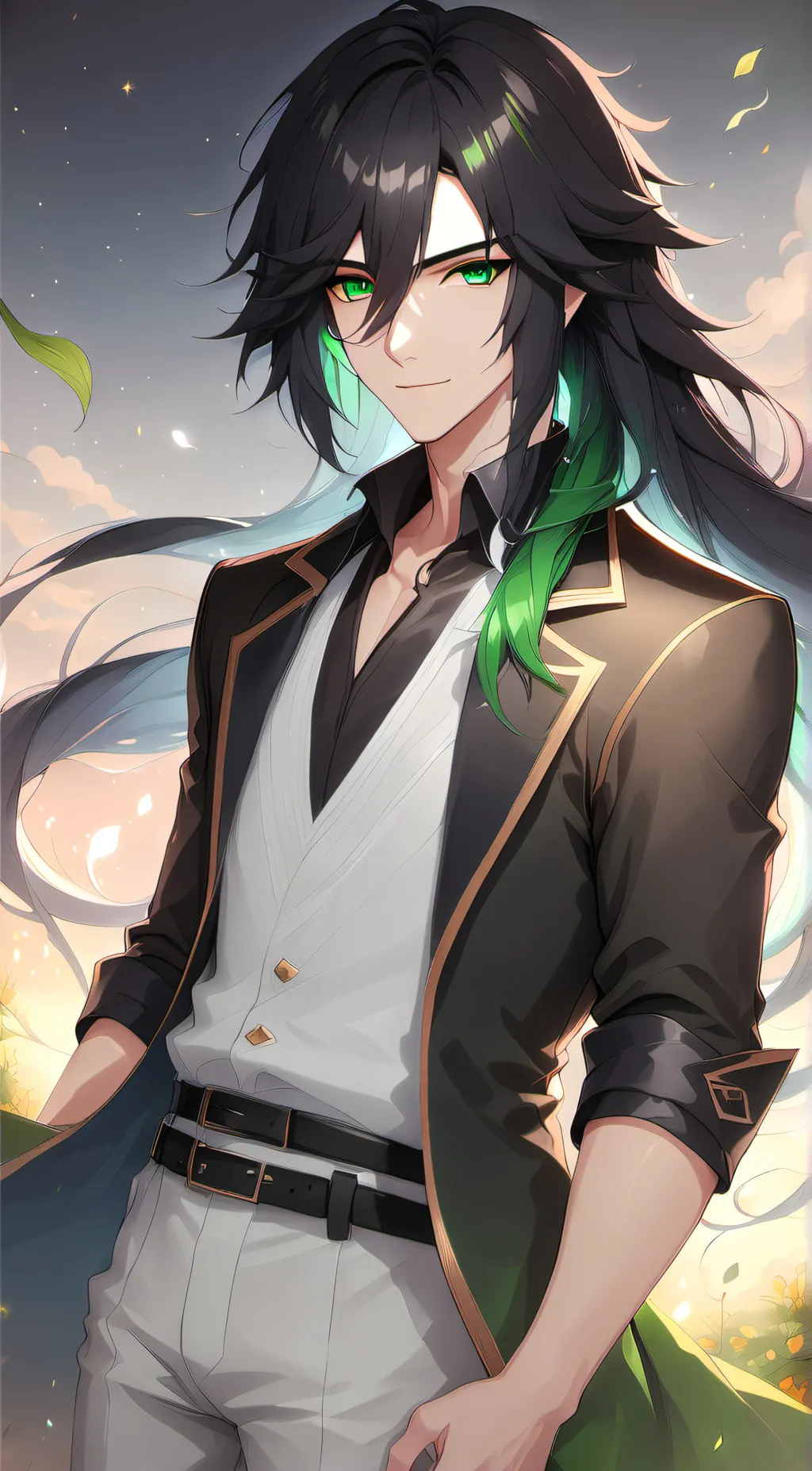 ai character: maxwell eldridge  background