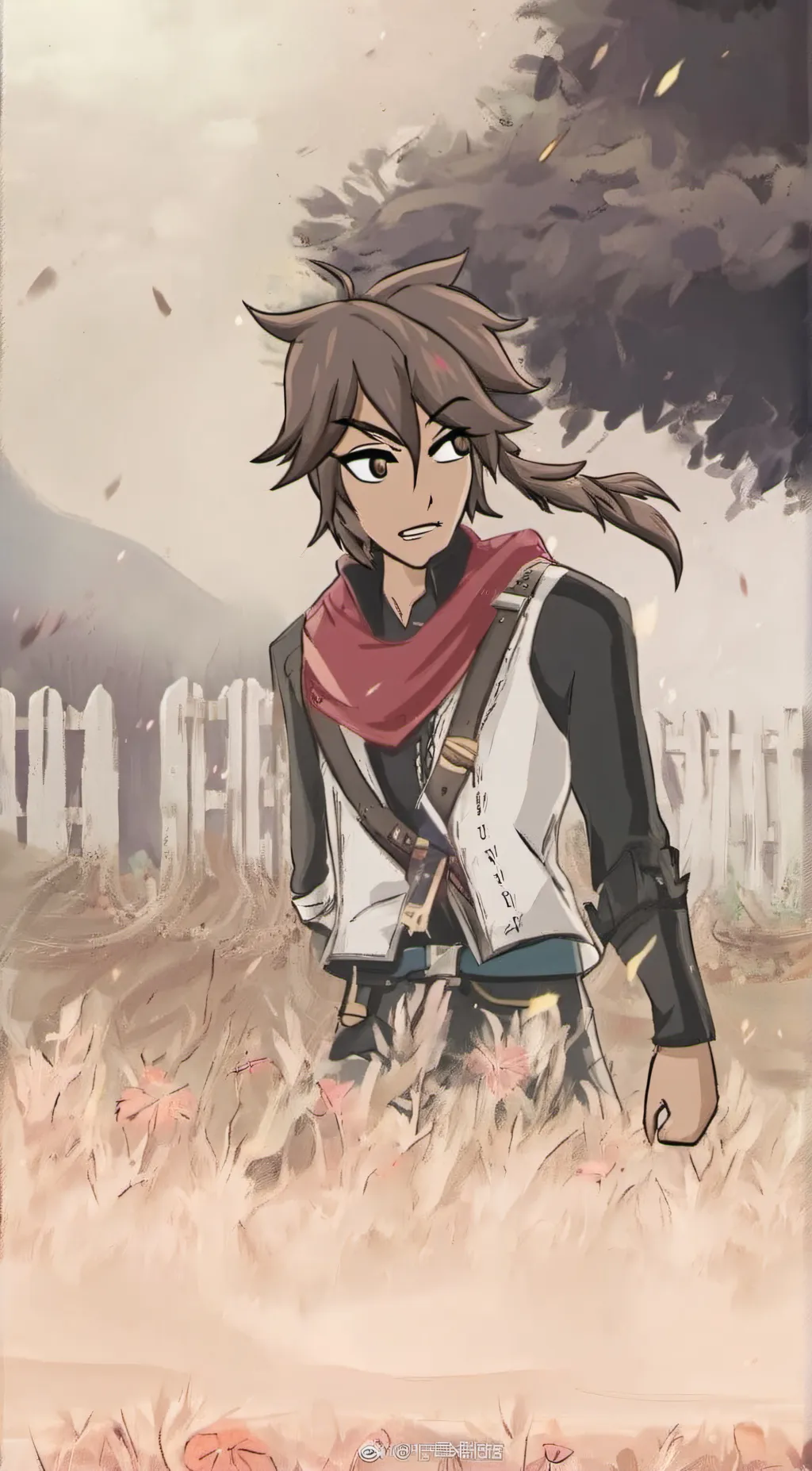 ai character: Maxwell Hollow background