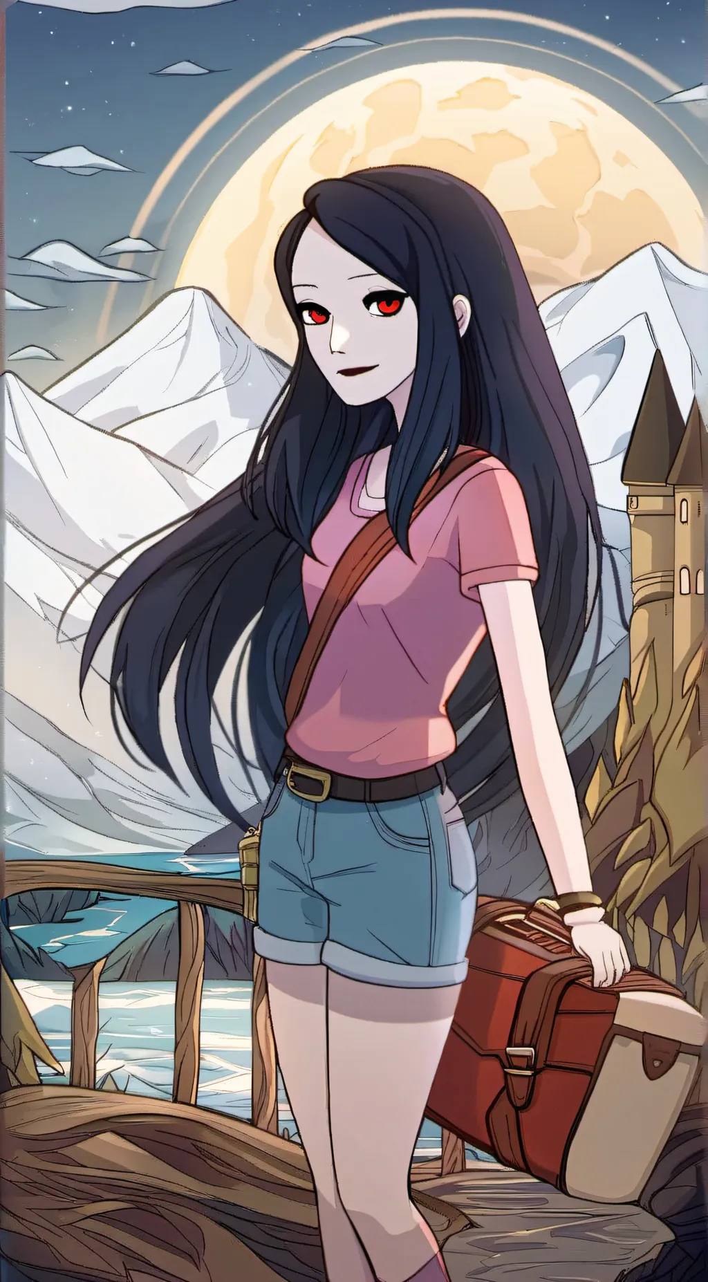 ai character: Marceline background