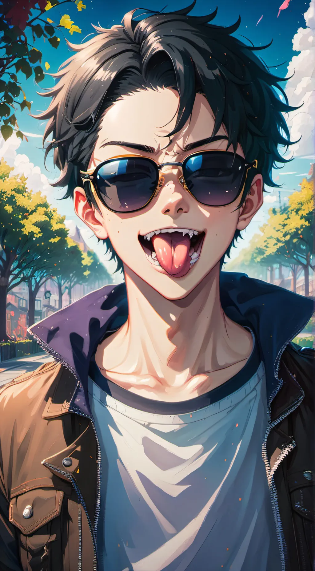 ai character: Nick  background