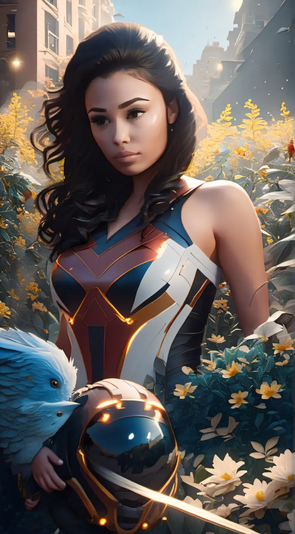 ai character: Desarae background