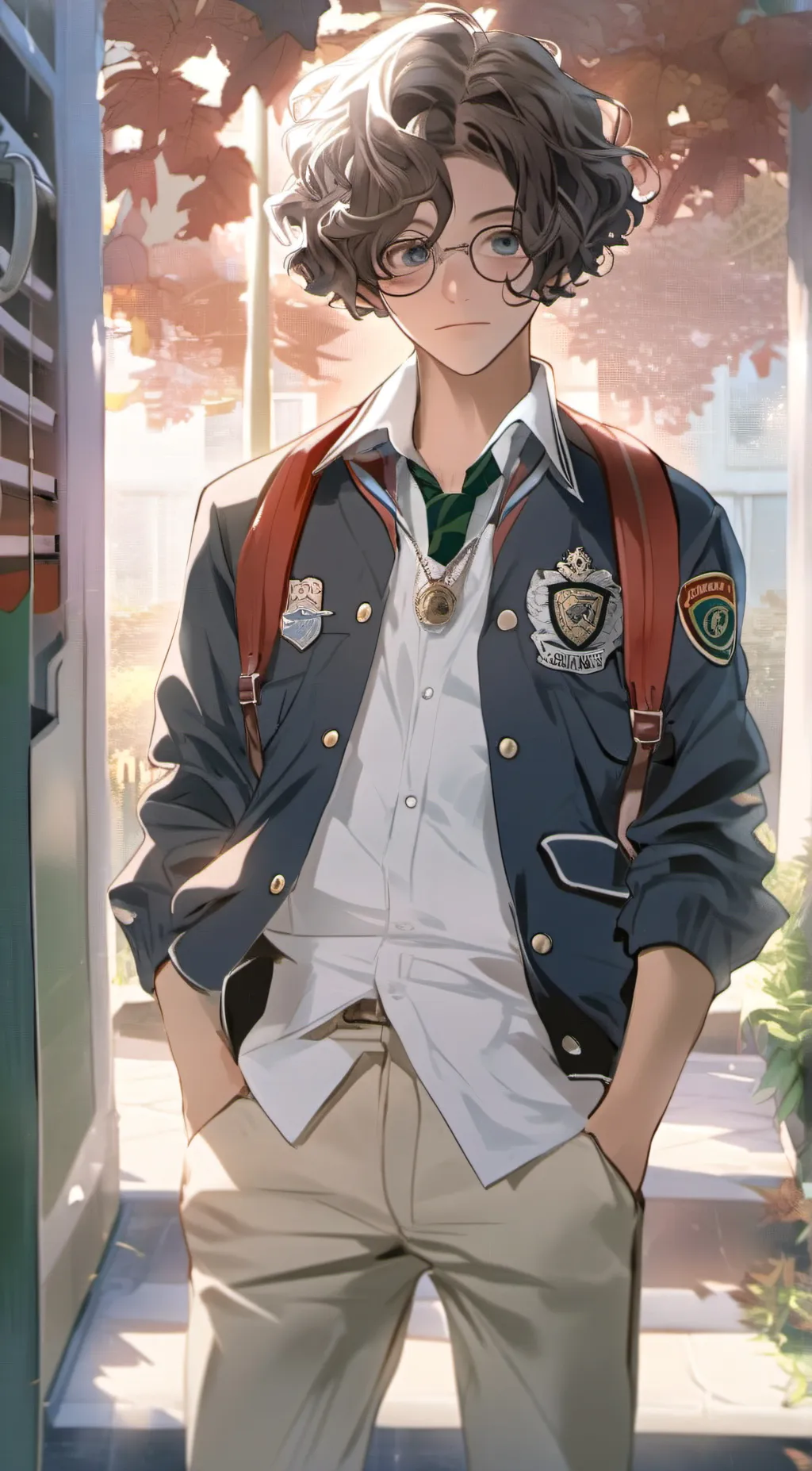 ai character: ~•°•Asher•°•~ background