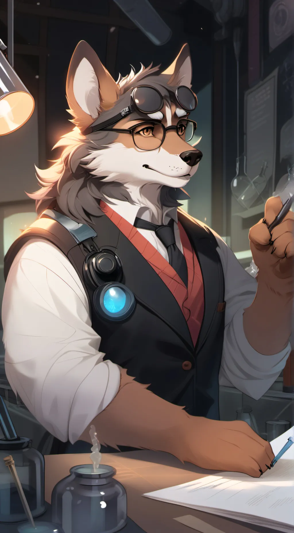 ai character: Mike background