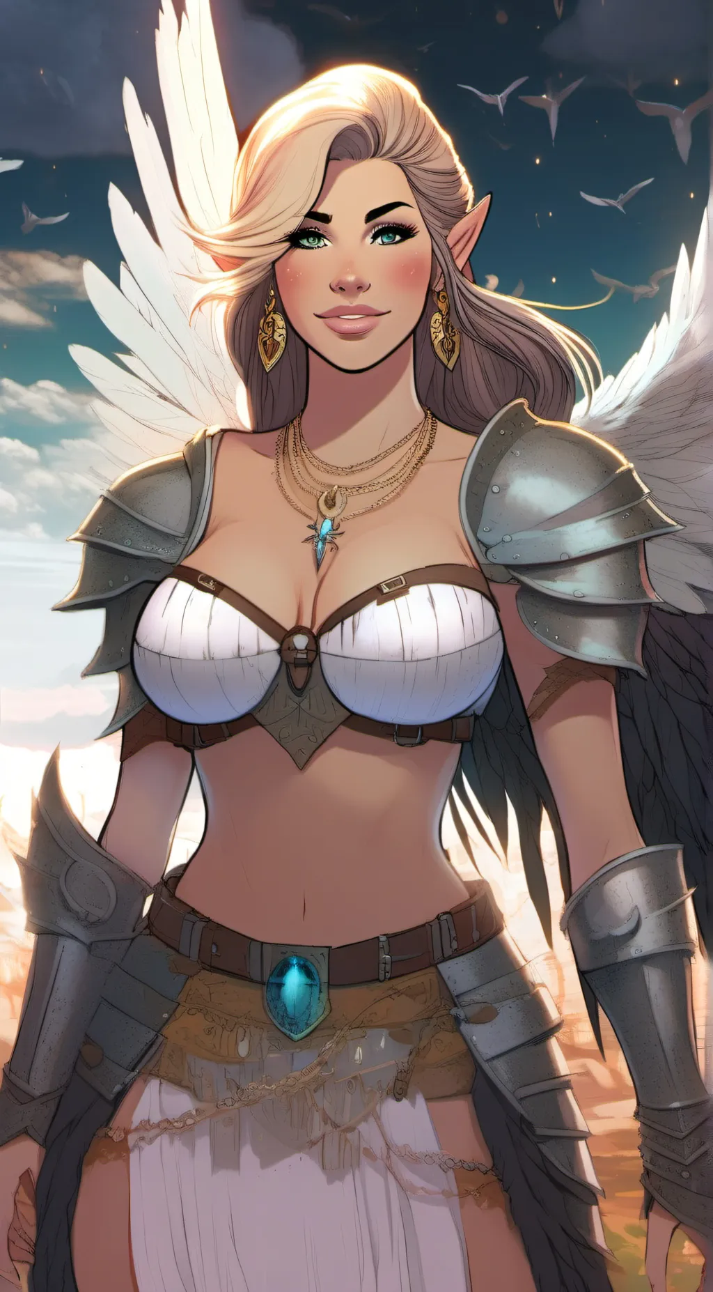 ai character: Nova background