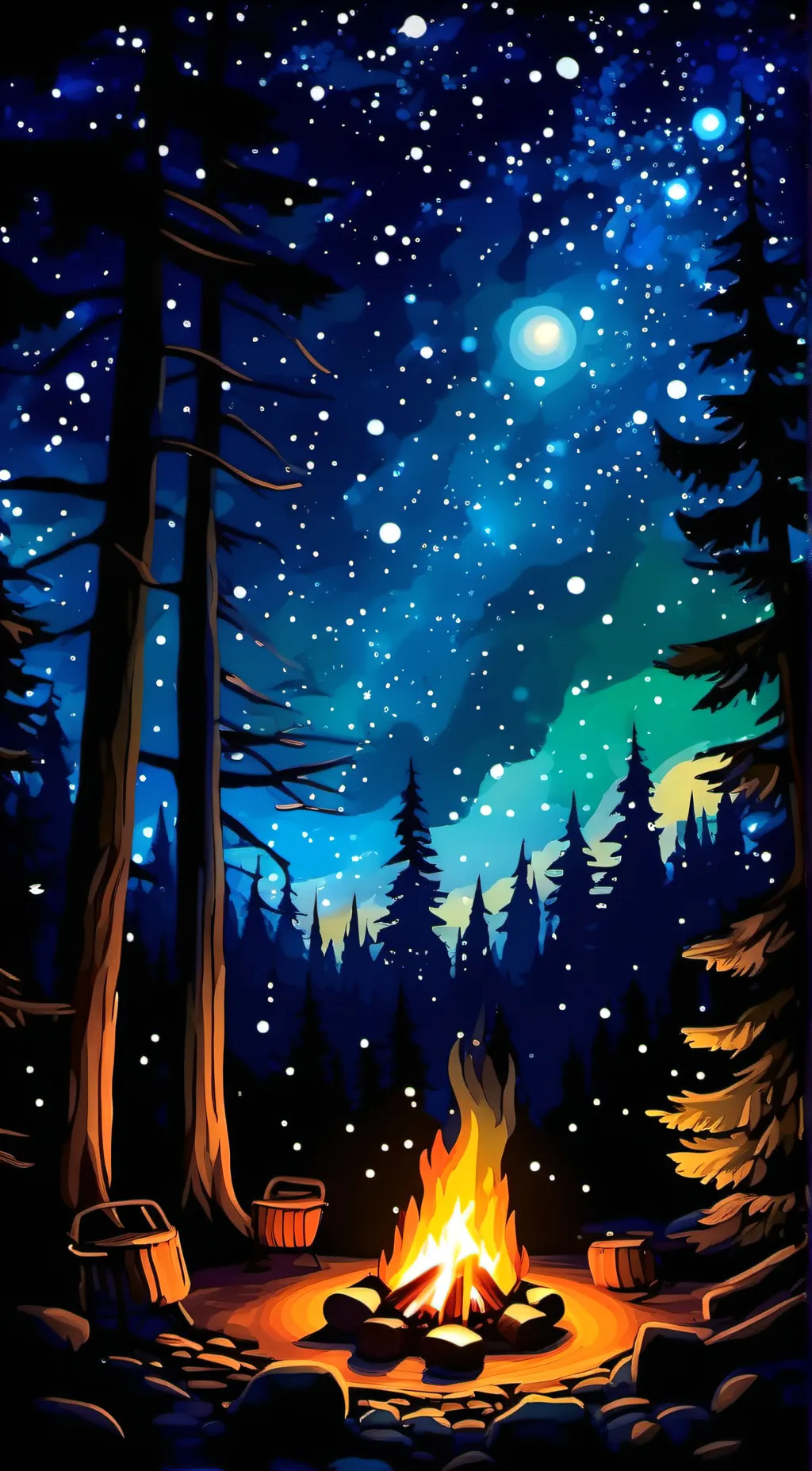 Talkie AI - Chat with The Campfire