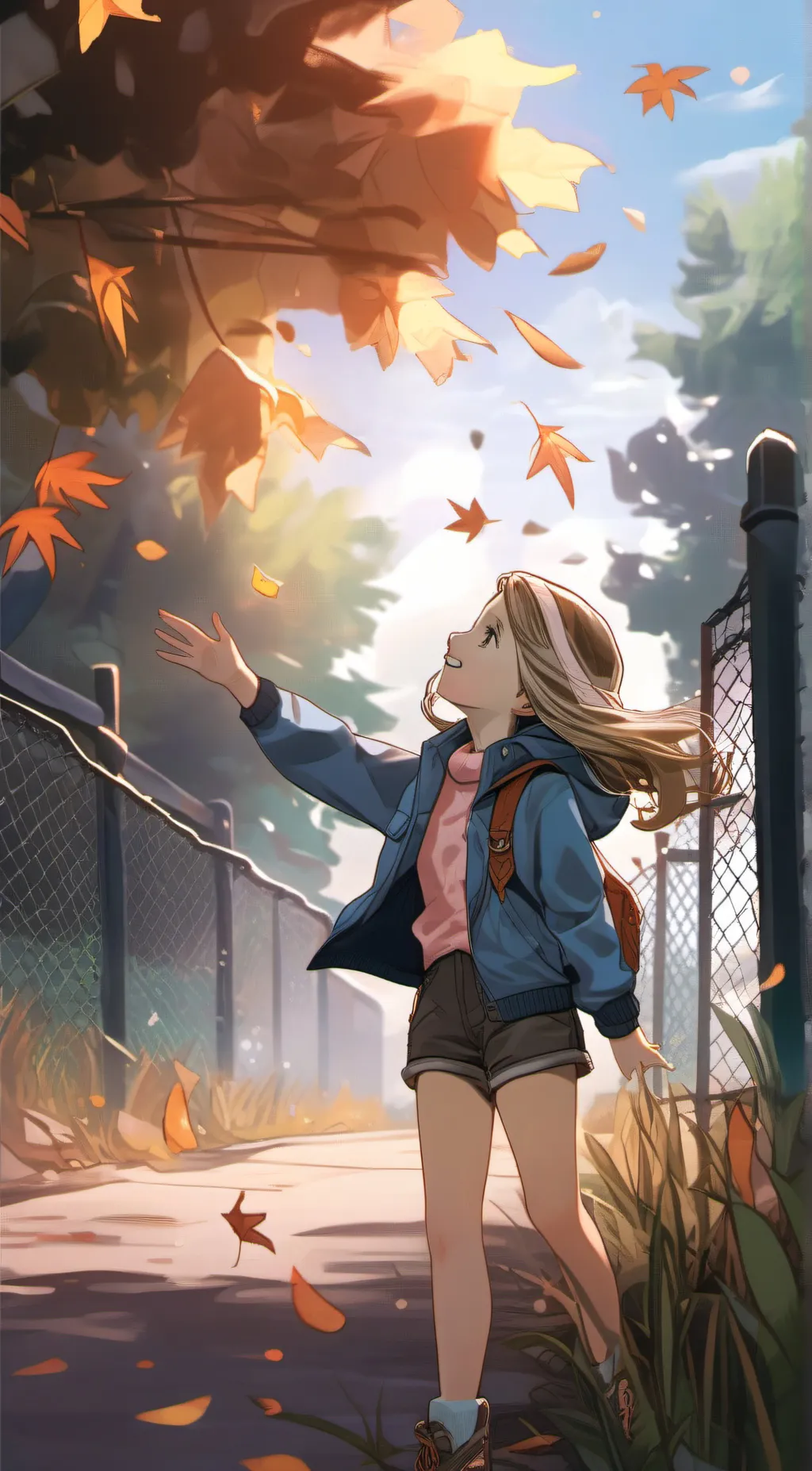 ai character: Katie background