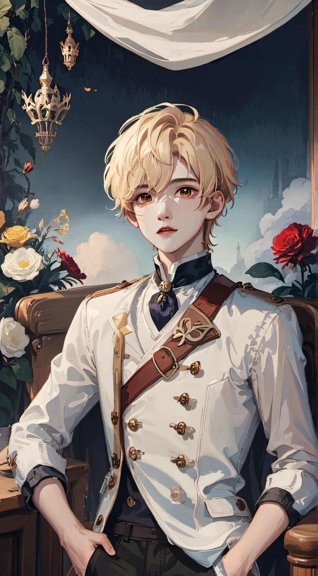 ai character: Prince Kalvin background