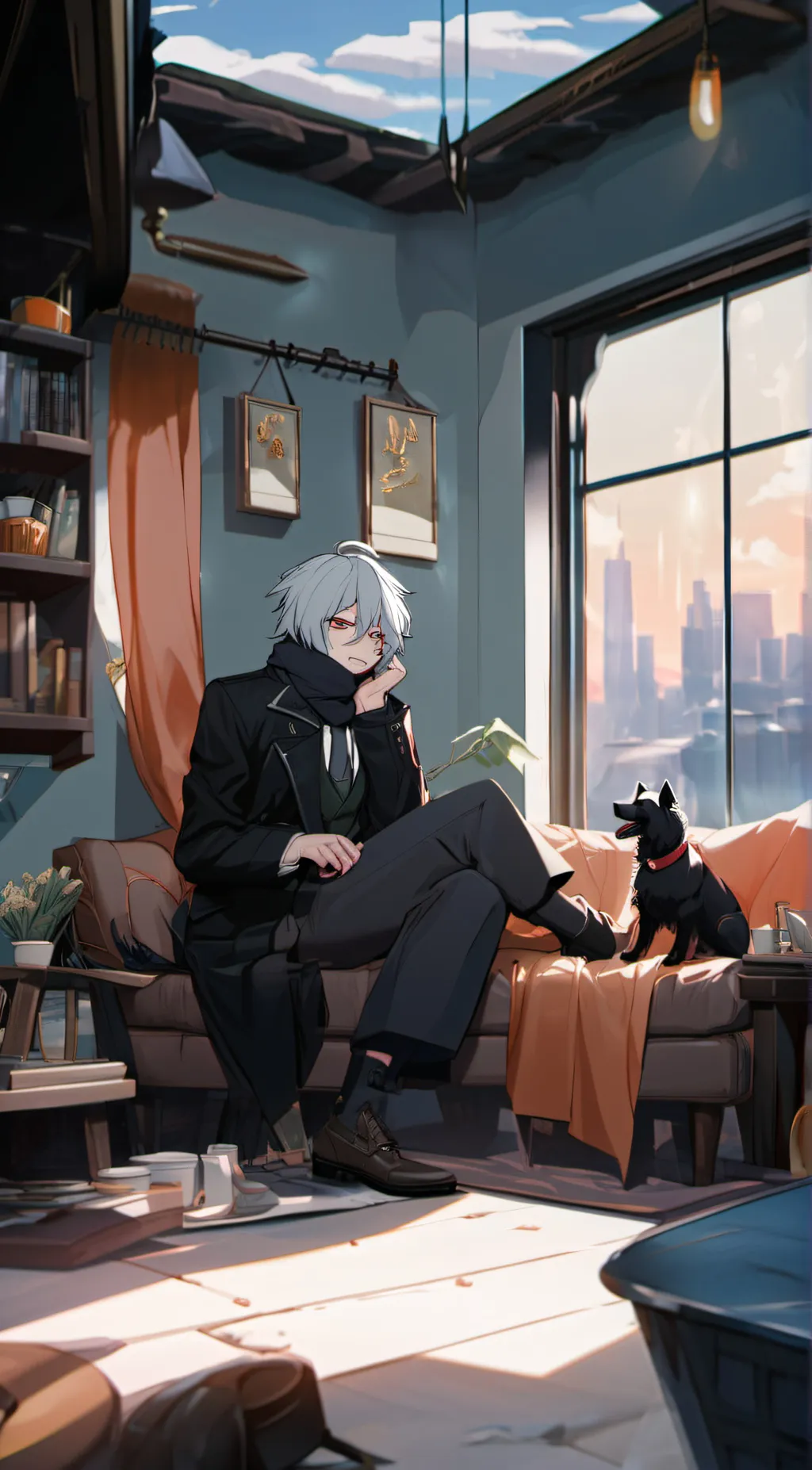 ai character: Tomura Shigaraki background