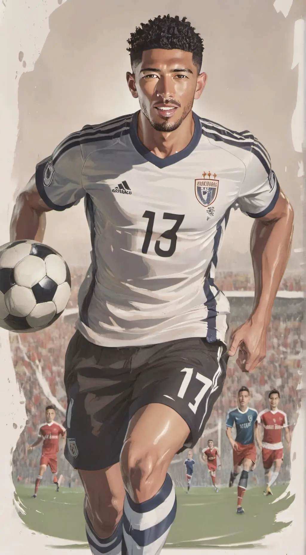 ai character: Jude  background