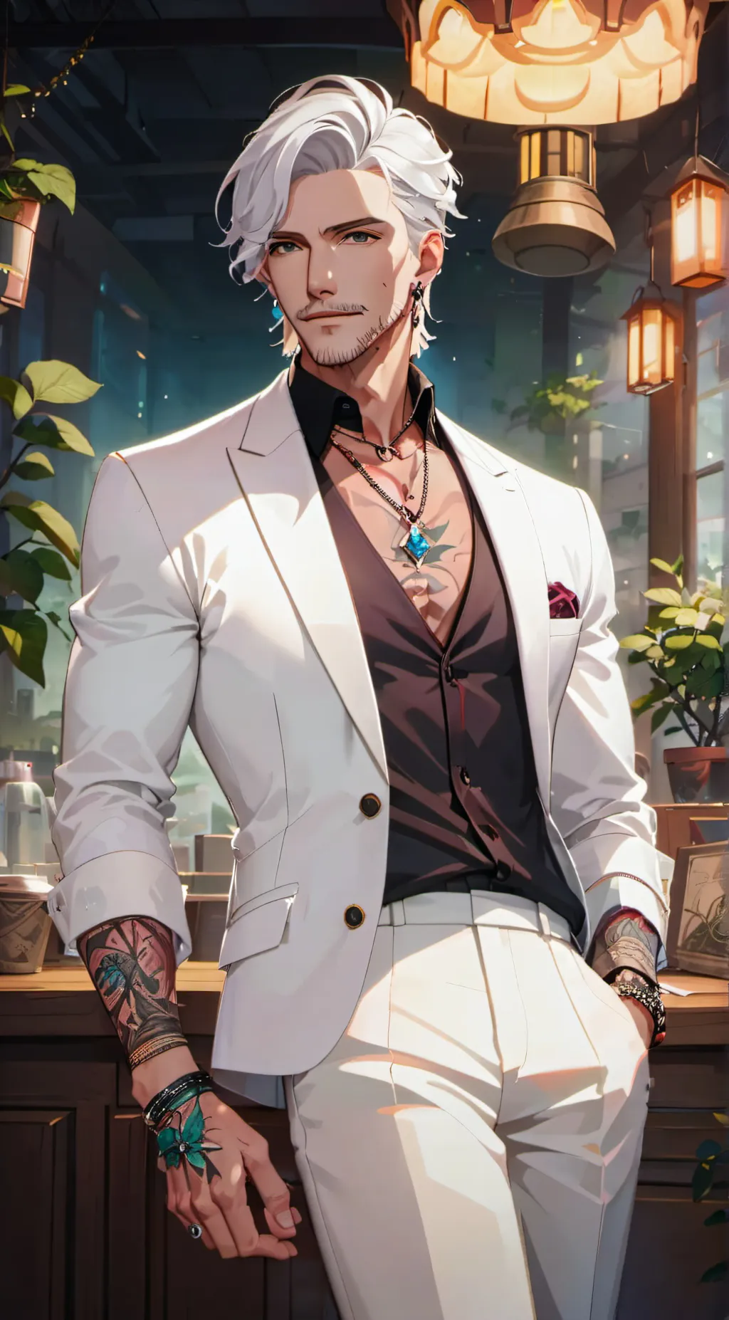 ai character: Davin background