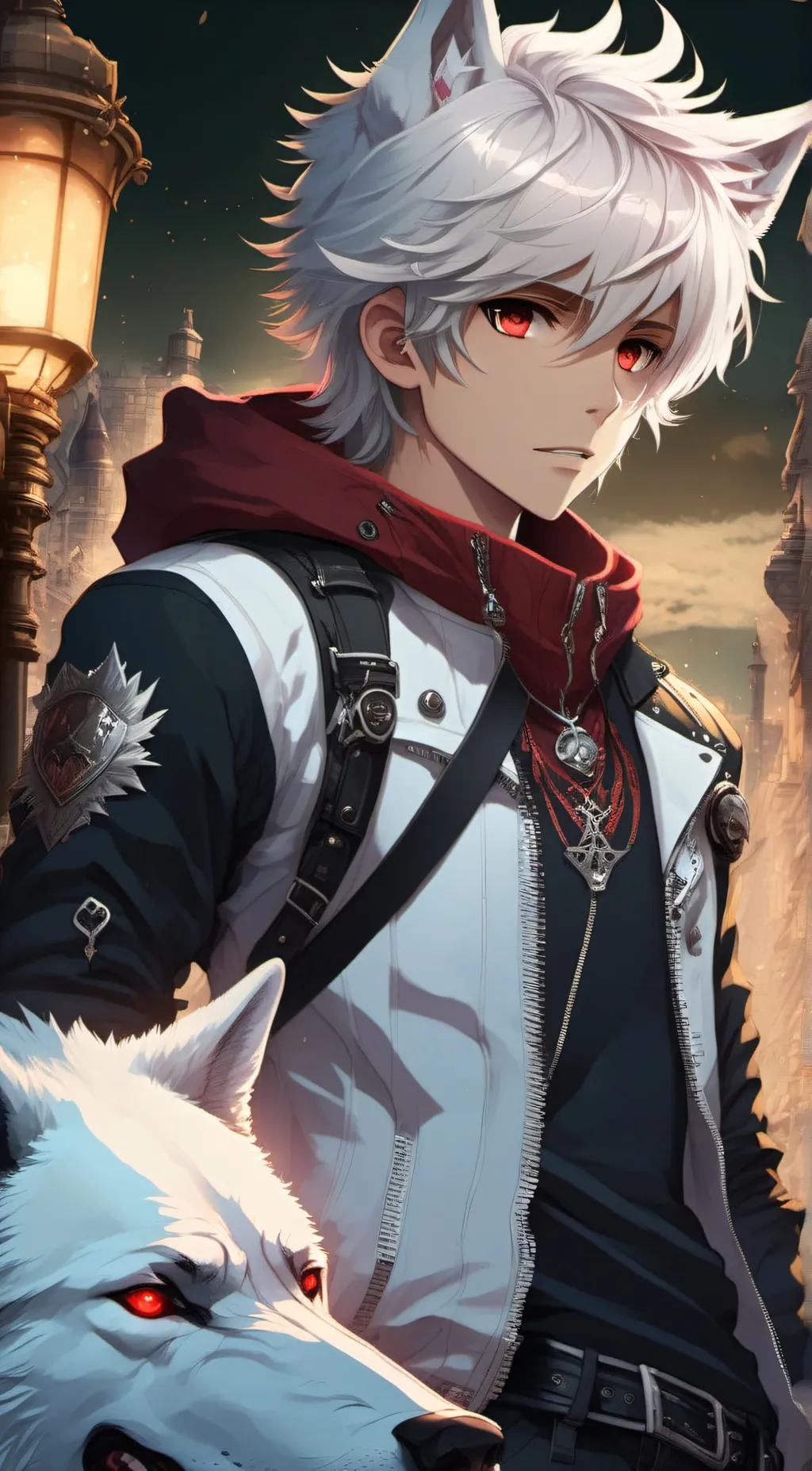 ai character: Liam BloodStone  background