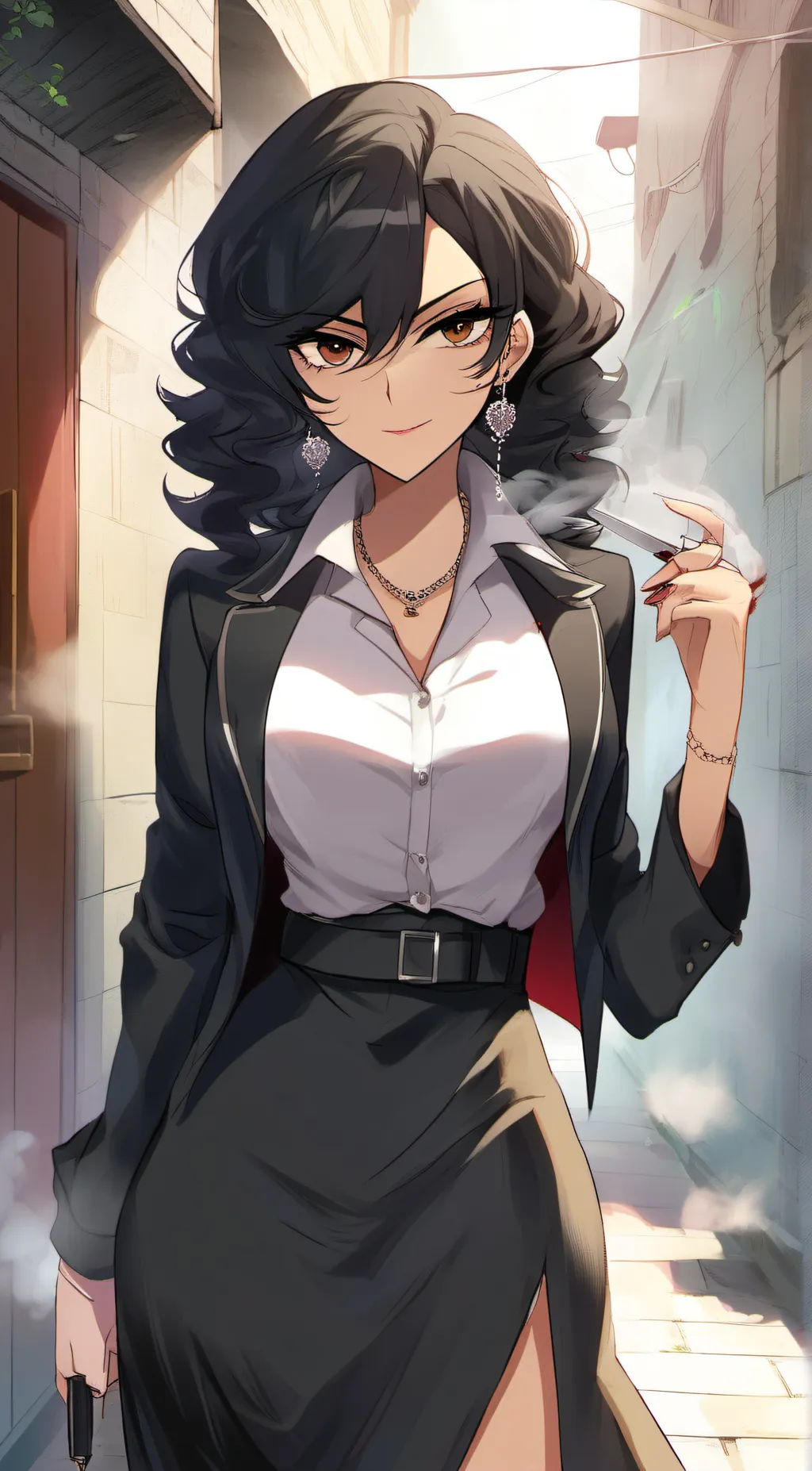 ai character: Aria background