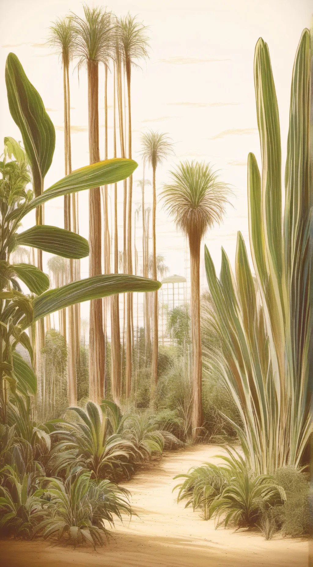 ai character: desert background