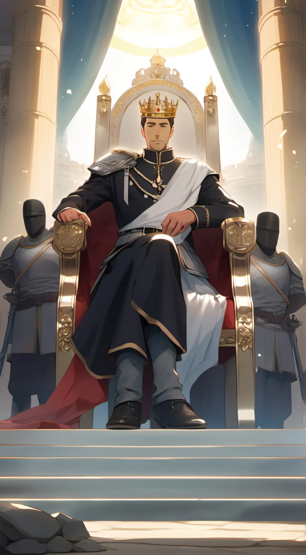 ai character: King K background