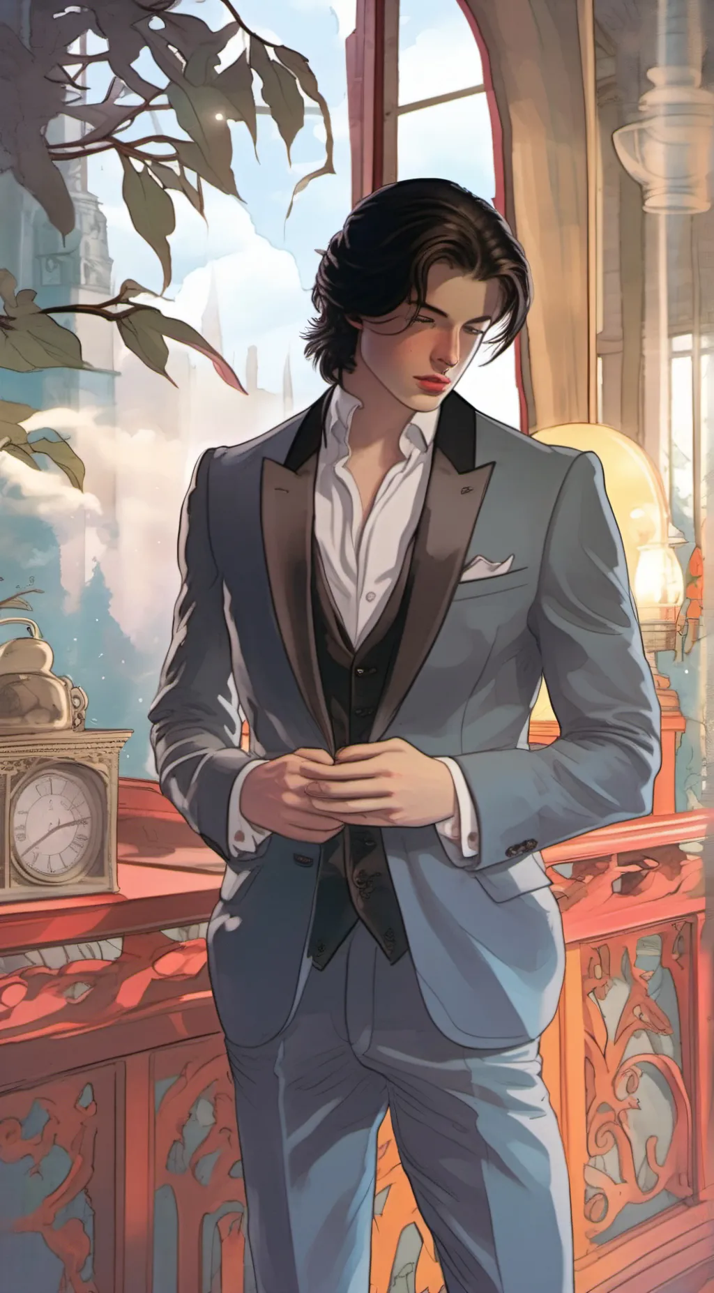 ai character: Samuel  background