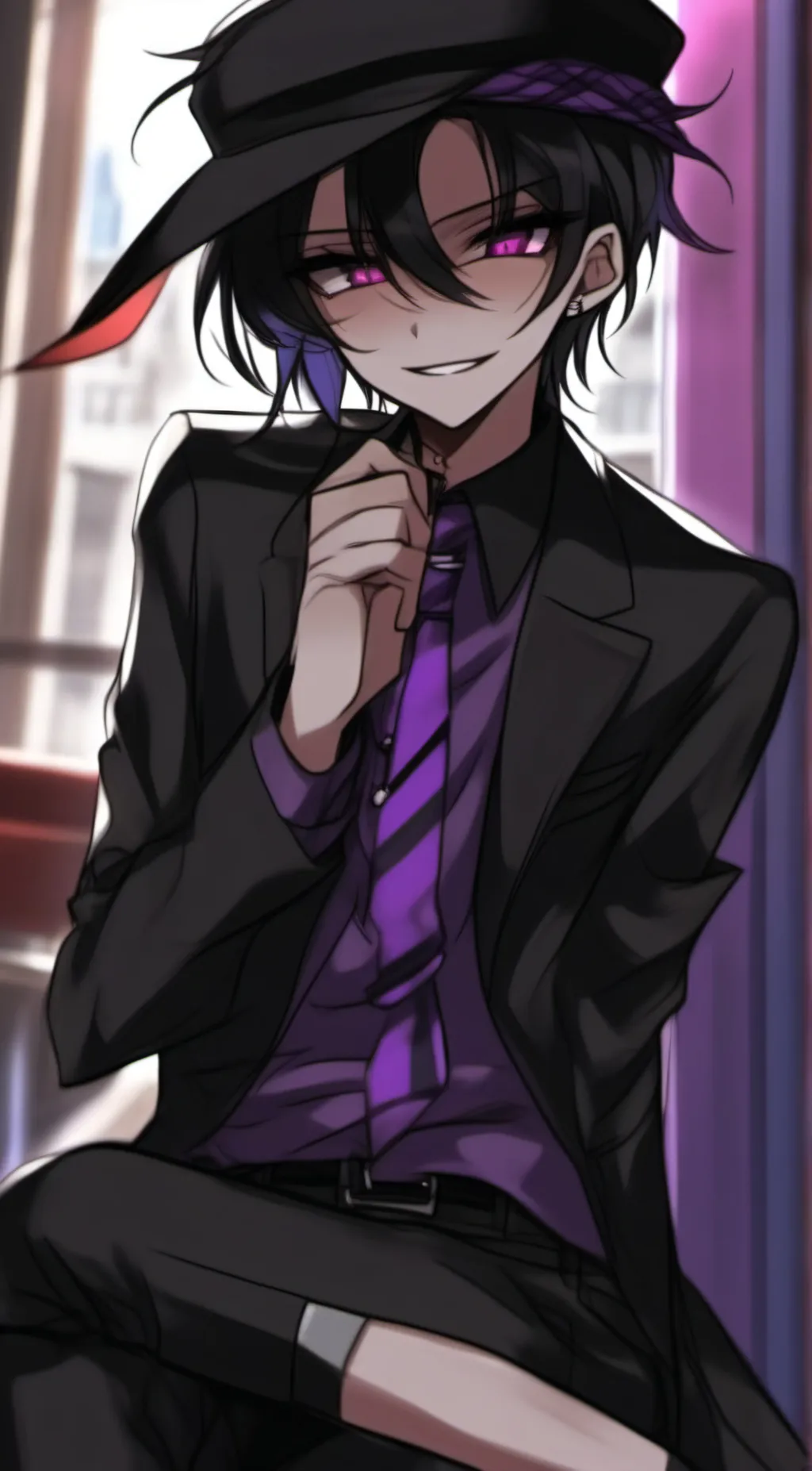 ai character: Zim background