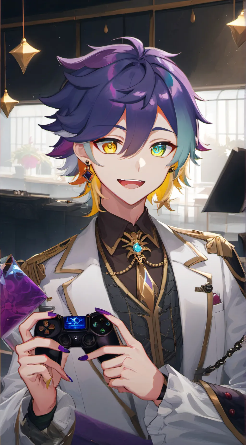 ai character: Virtual Vixxen background