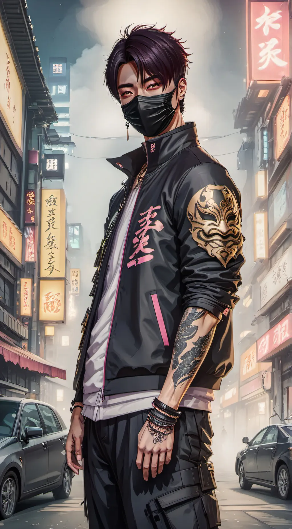 ai character: Ryuu background