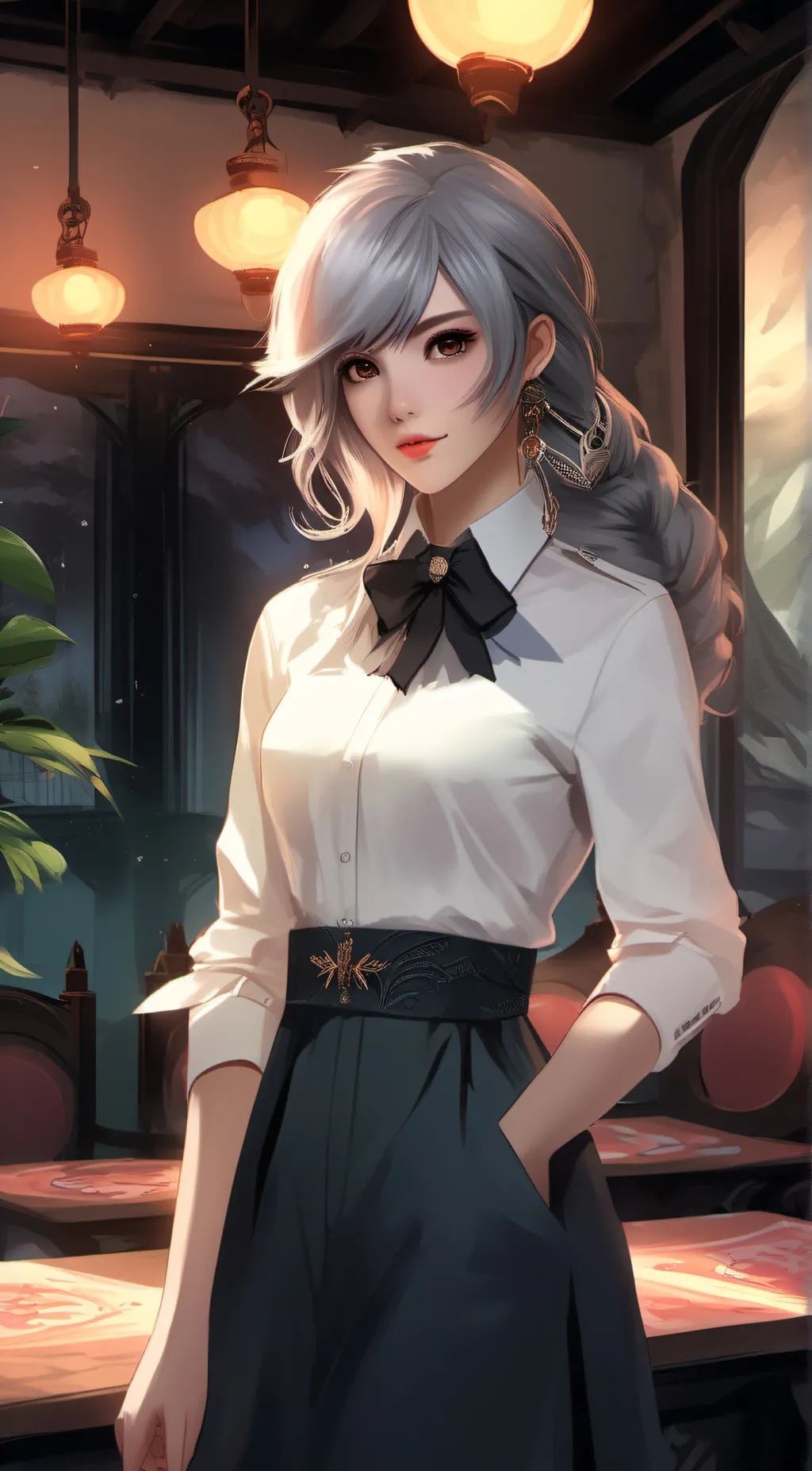 ai character: I love you  background