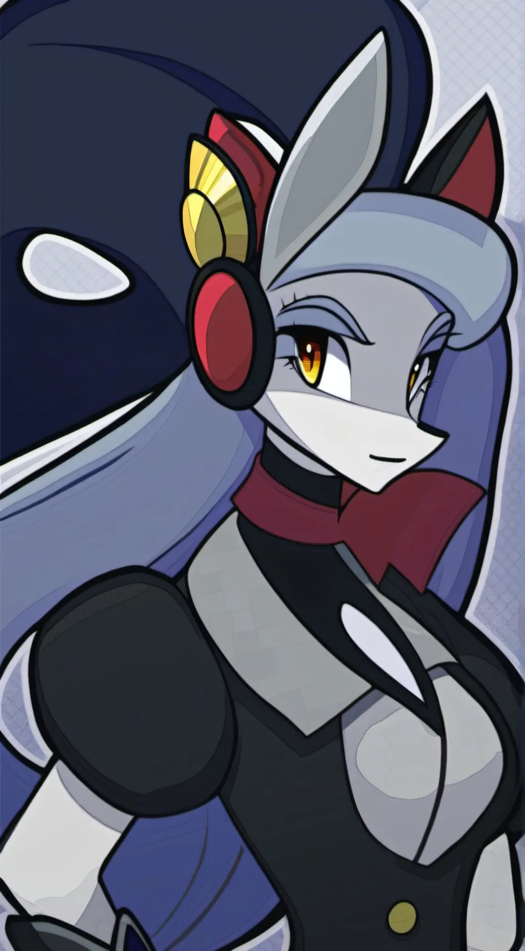 ai character: Gwen the wolf  background