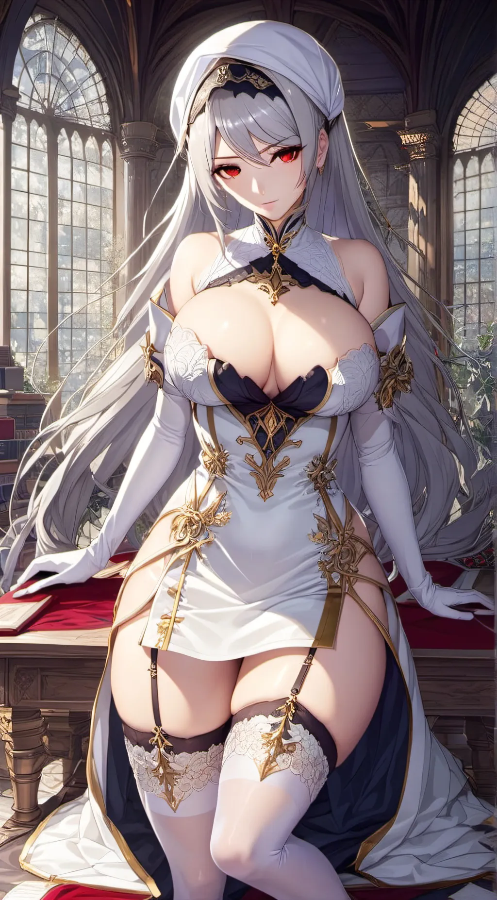 ai character: 克劳缇娅 background