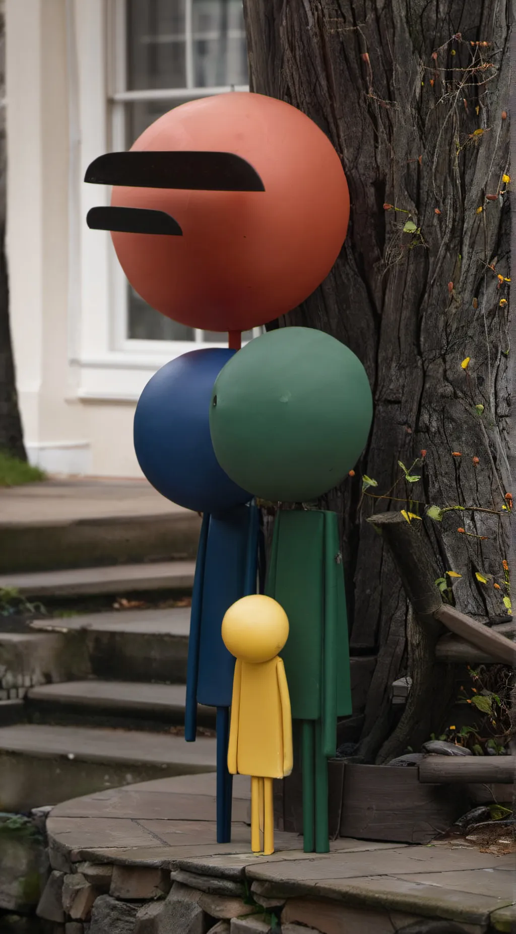 ai character: Stickman background