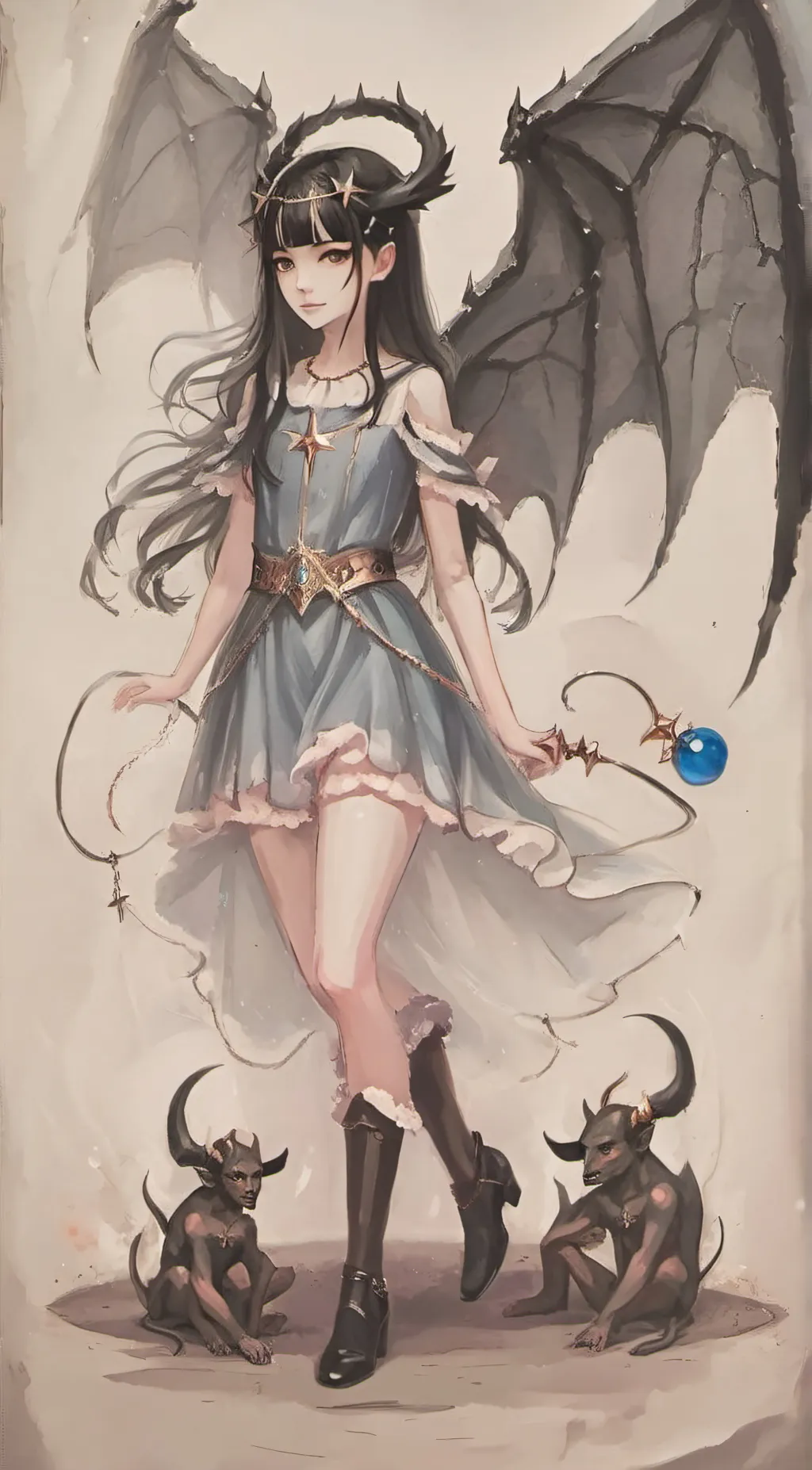 ai character: gomen background