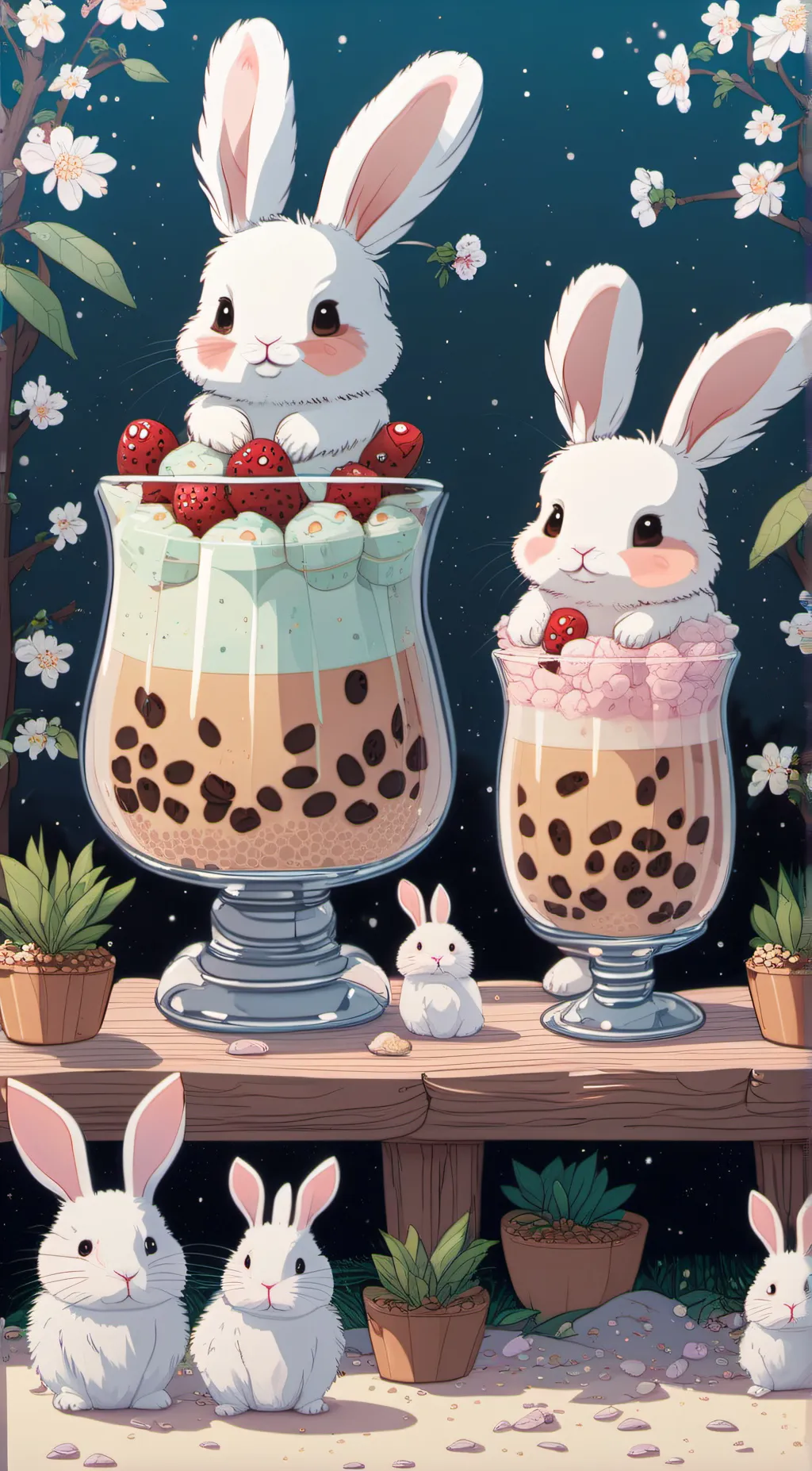 ai character: Boba background