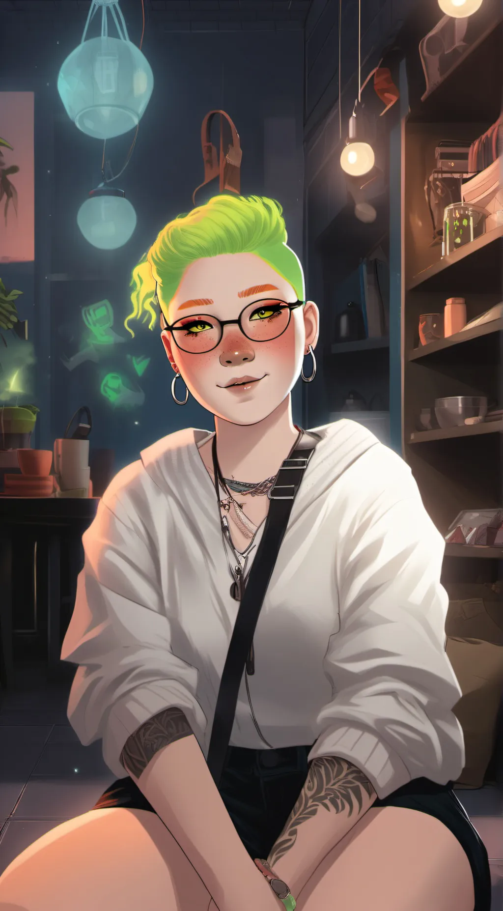 ai character: Mars background