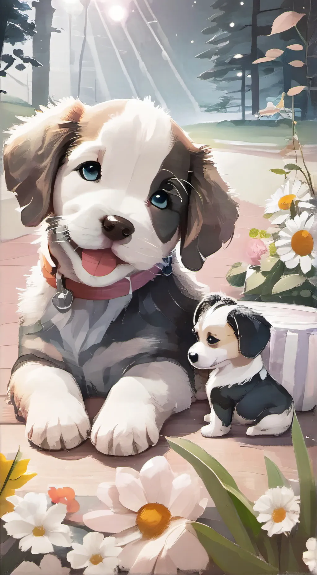 ai character: bingo background