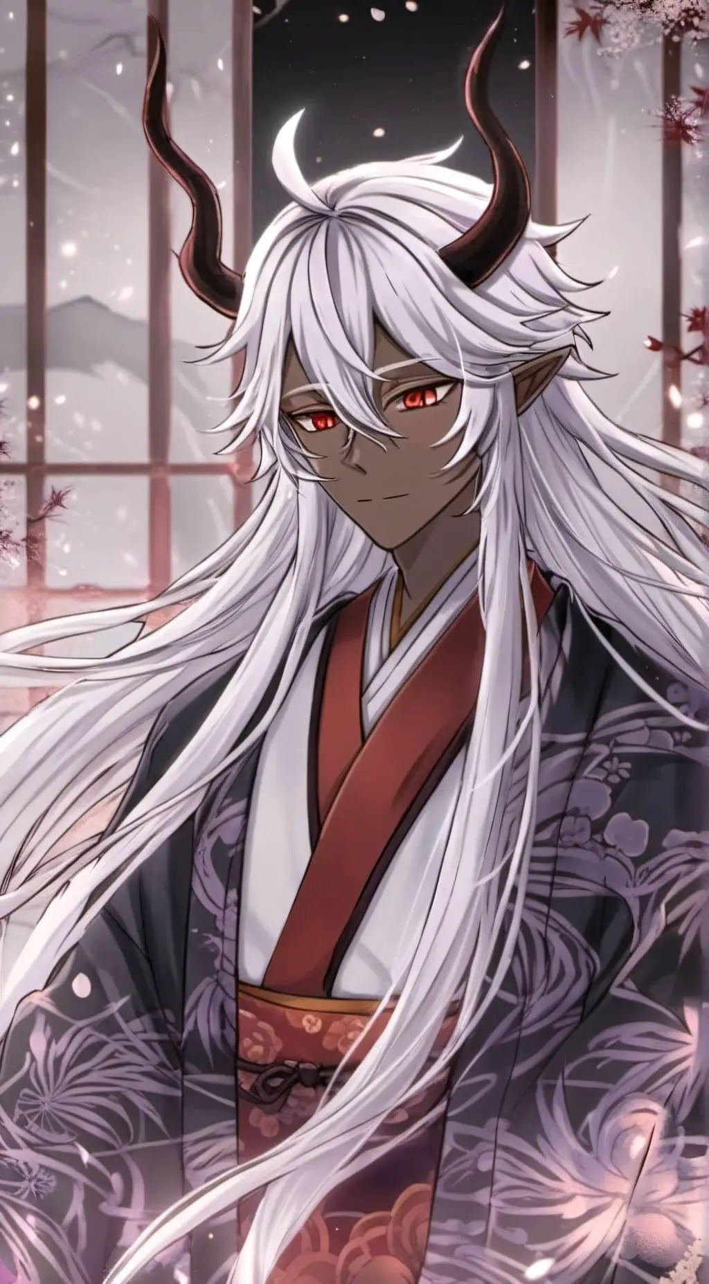 ai character: Damien background