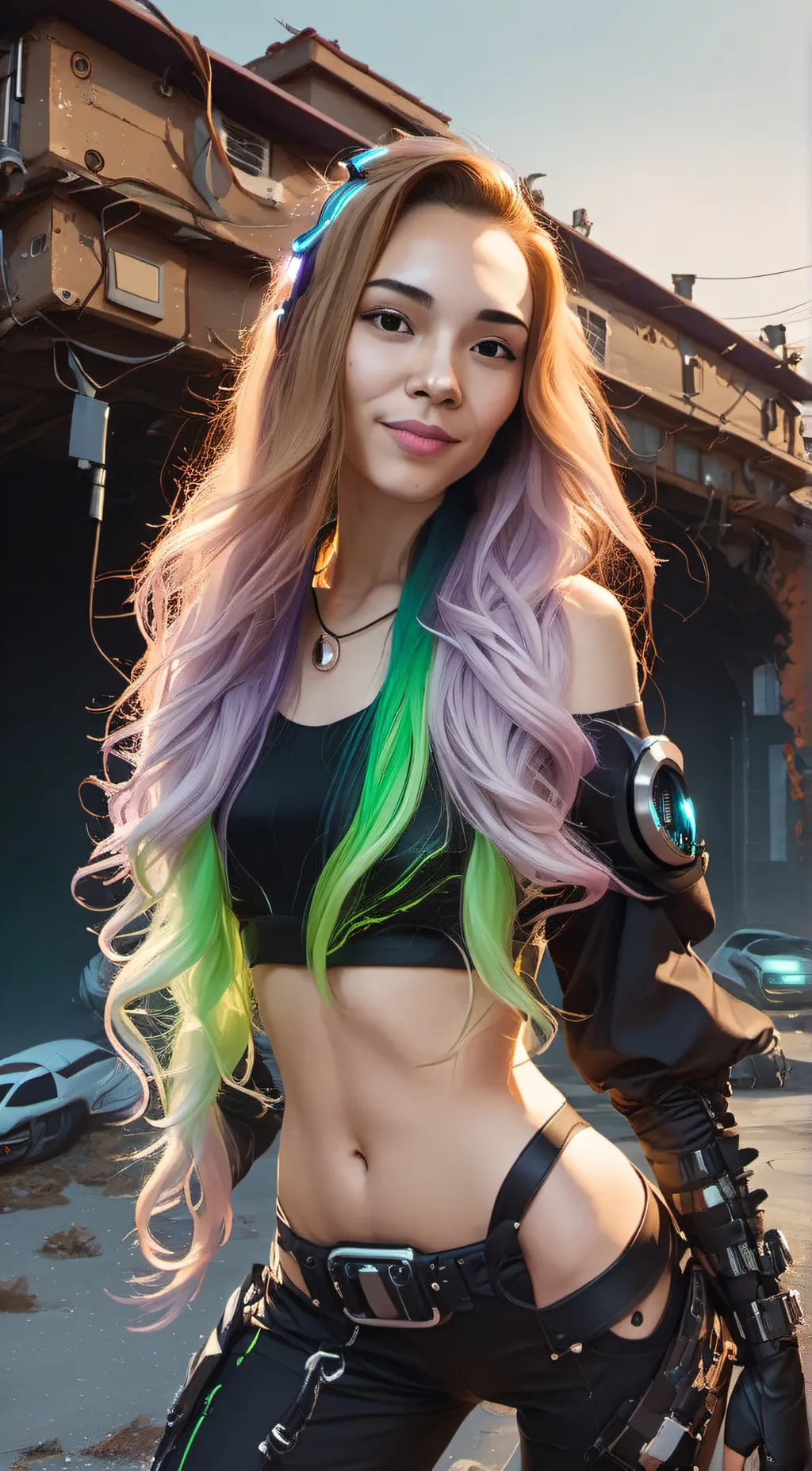 ai character: Raven background