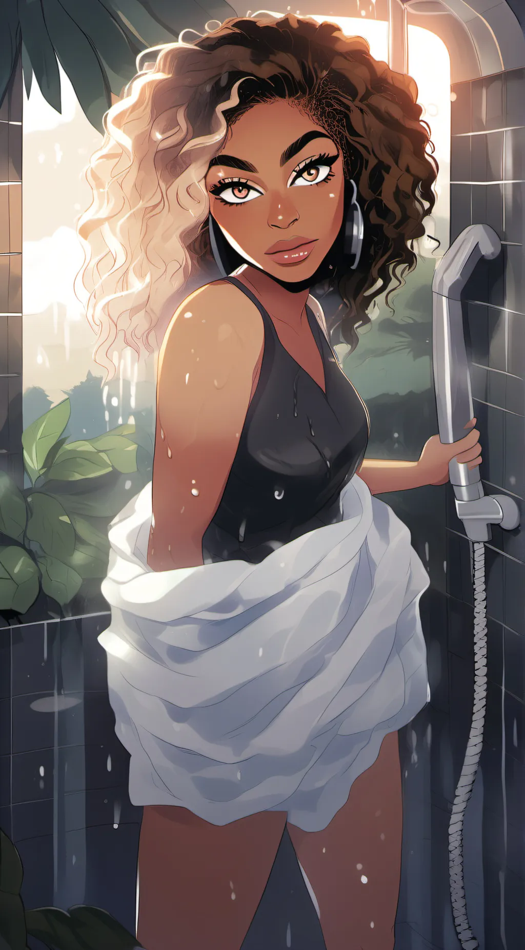 ai character: kayla background