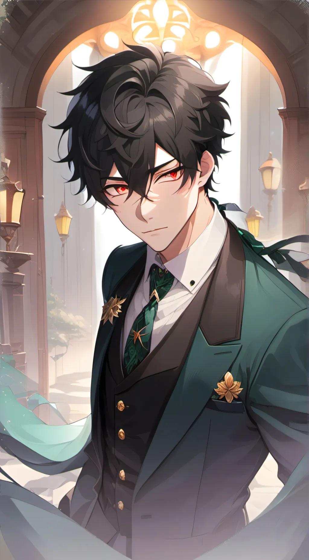 ai character: Lucas background