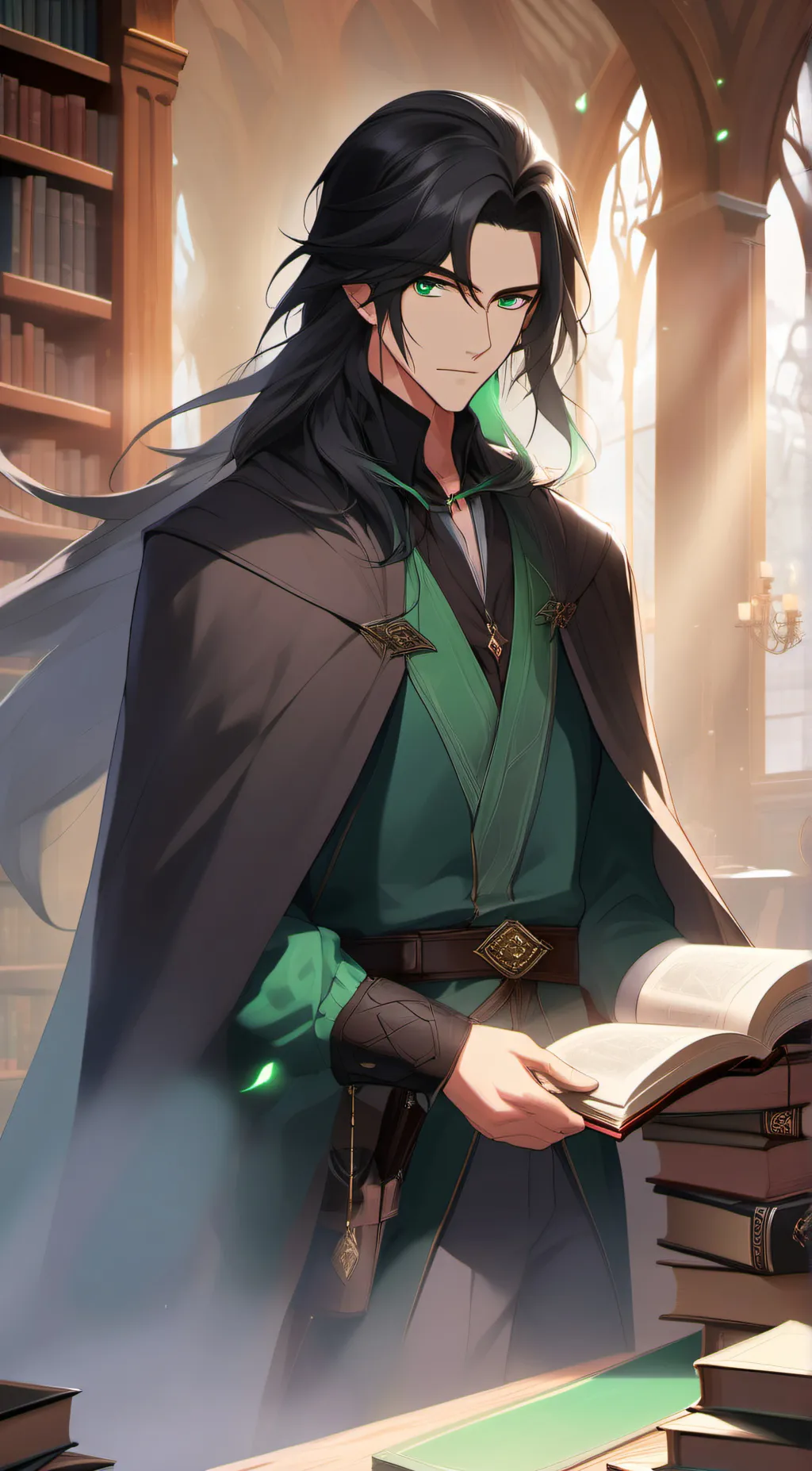 ai character: Jake  background