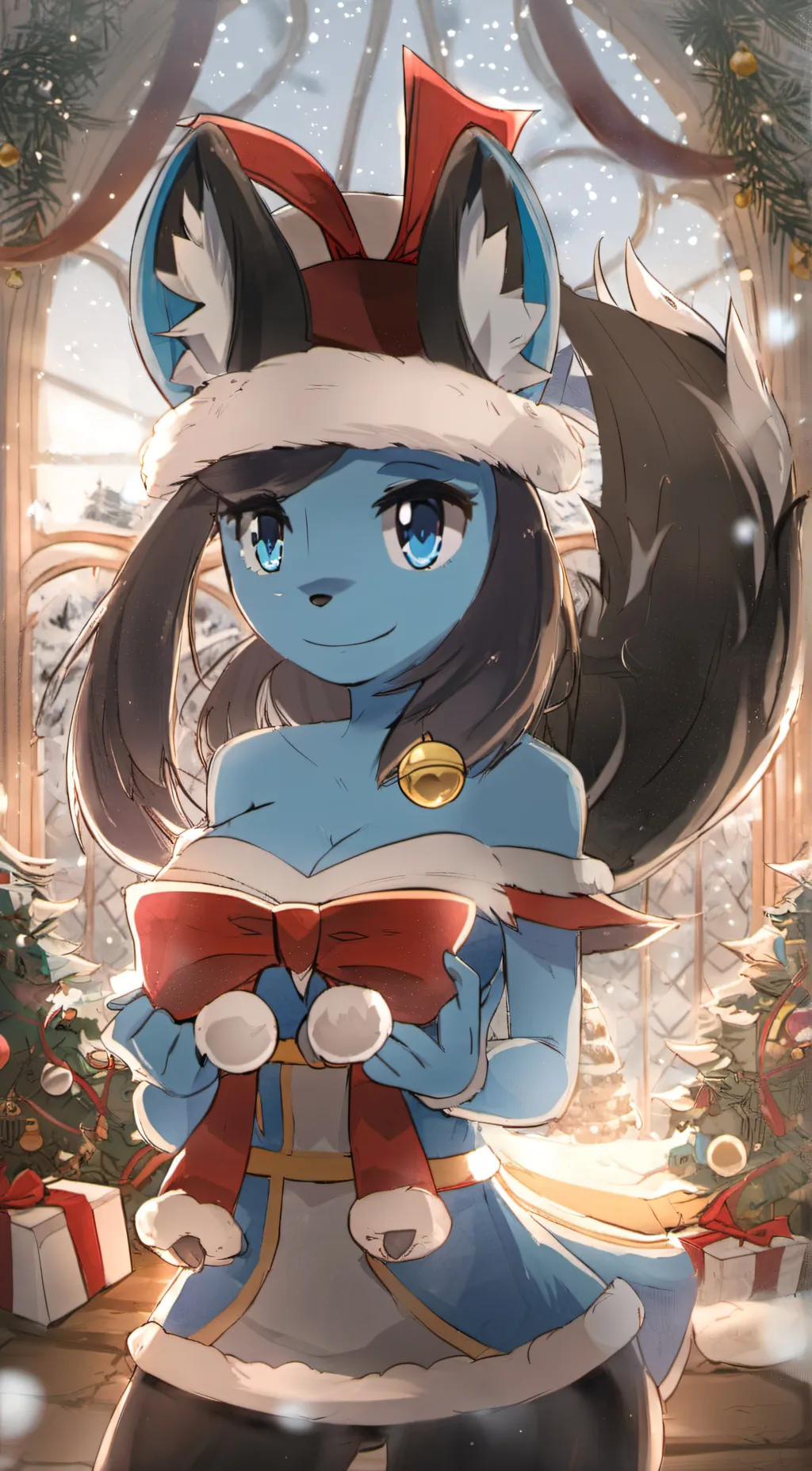 ai character: Luna background