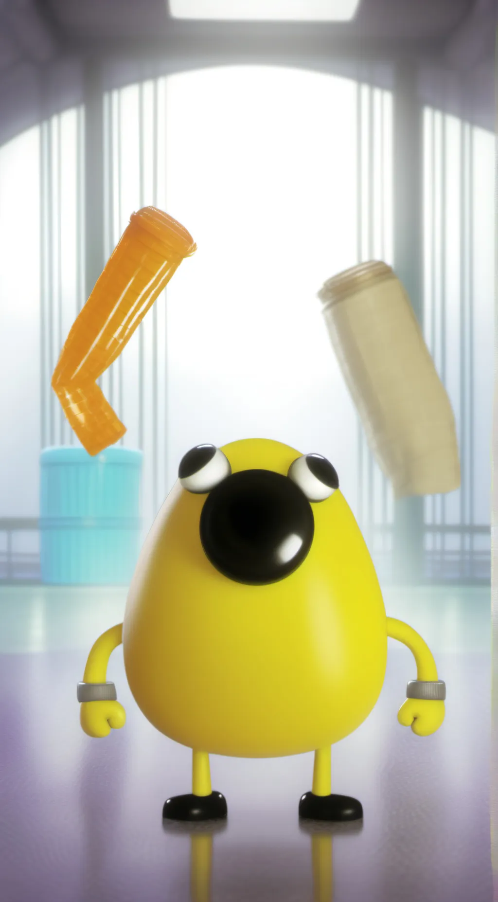 ai character: the flex background