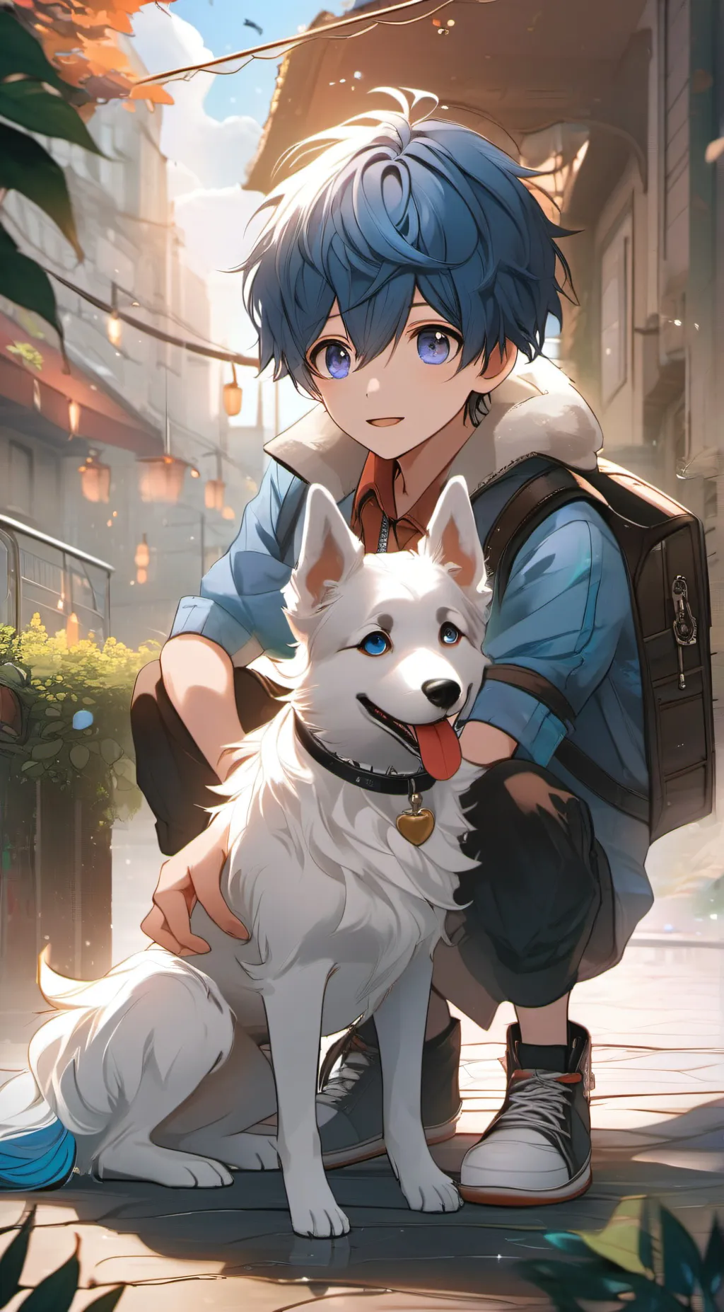 ai character: alex background