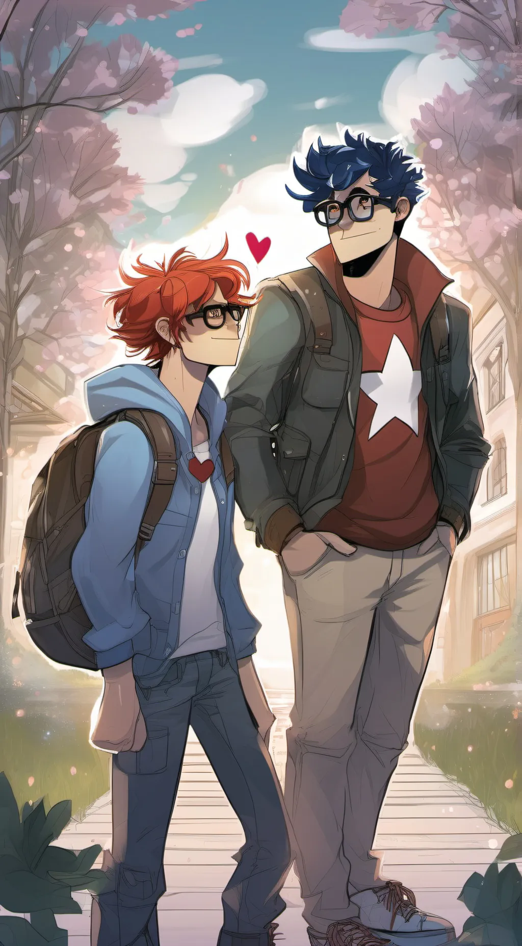 ai character: Wally and Opposite background