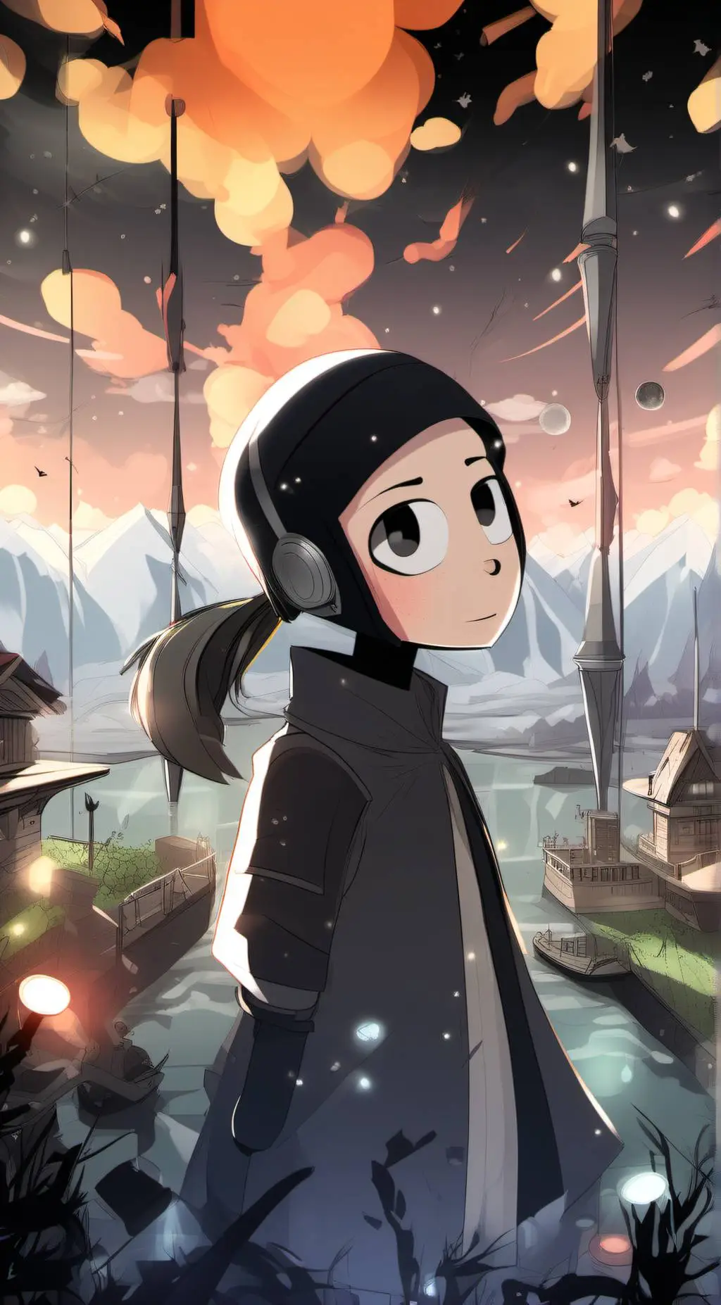 ai character: Puppet/ Charlie background