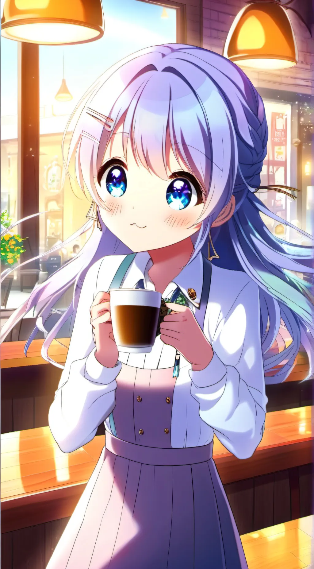 ai character: kimberly  background