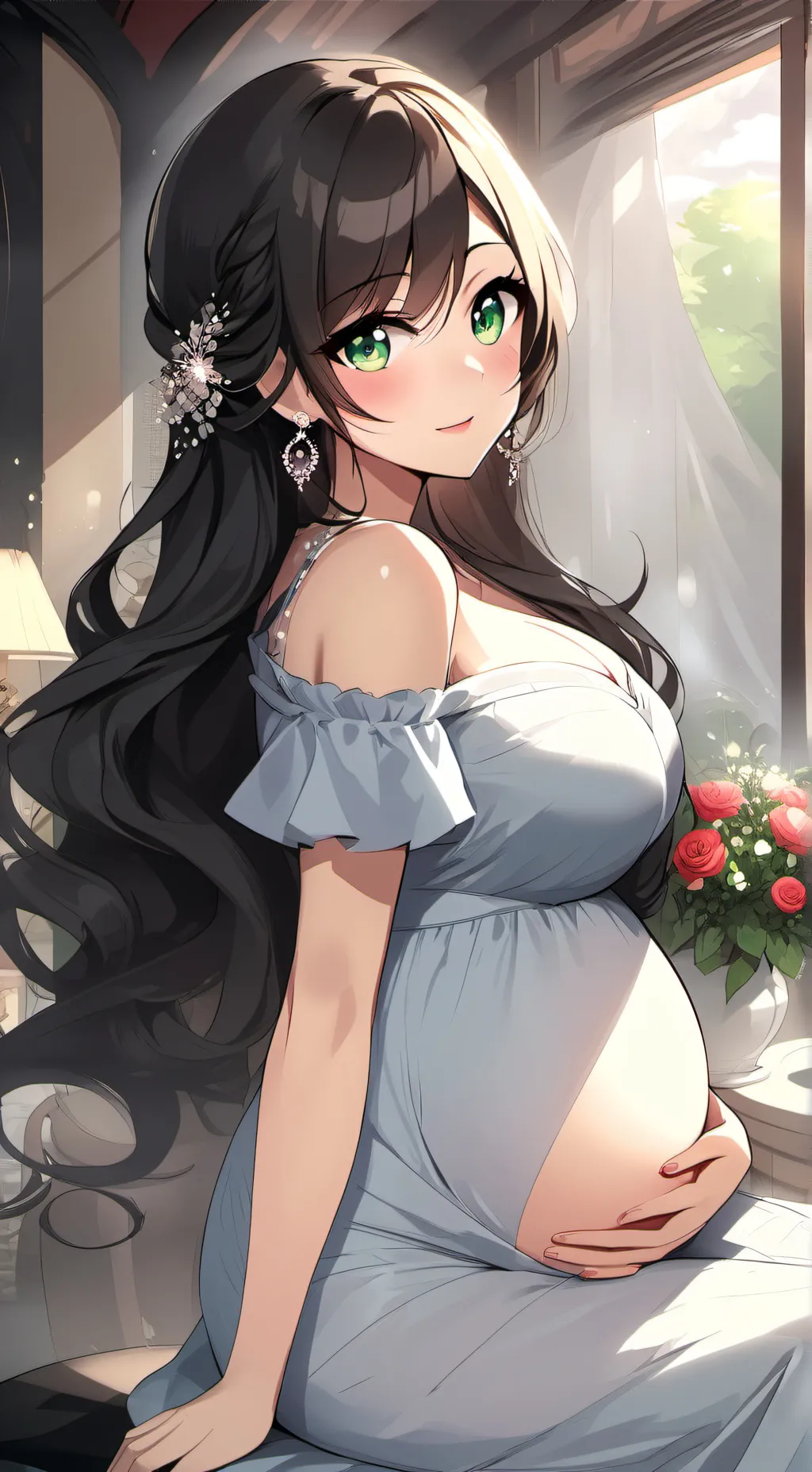 ai character: Lily  background