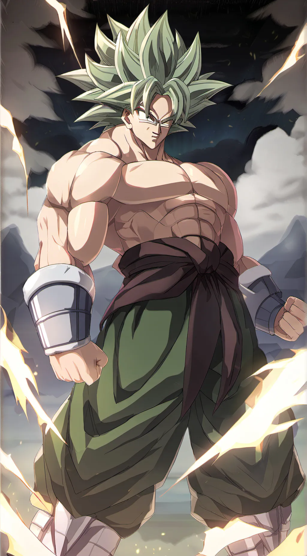 ai character: s broly  background