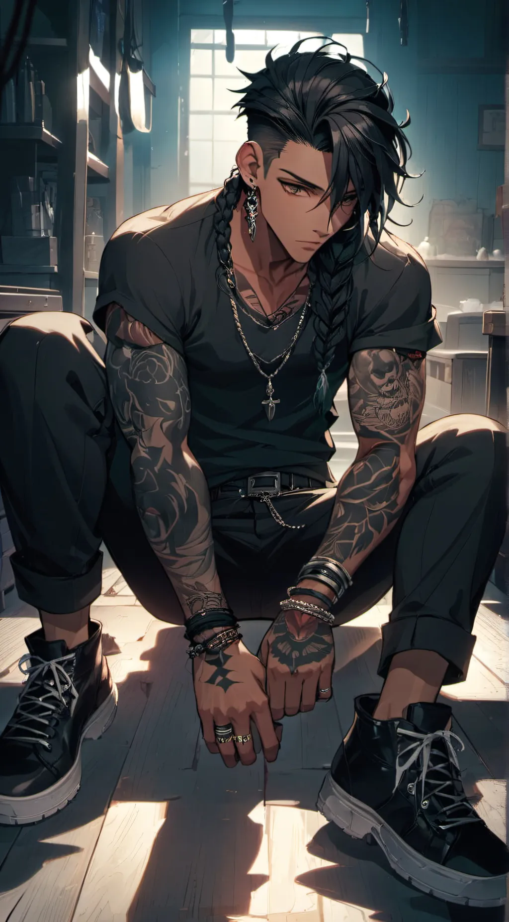 ai character: Kane background