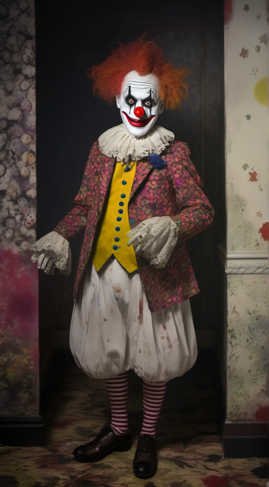 ai character: Clowns background