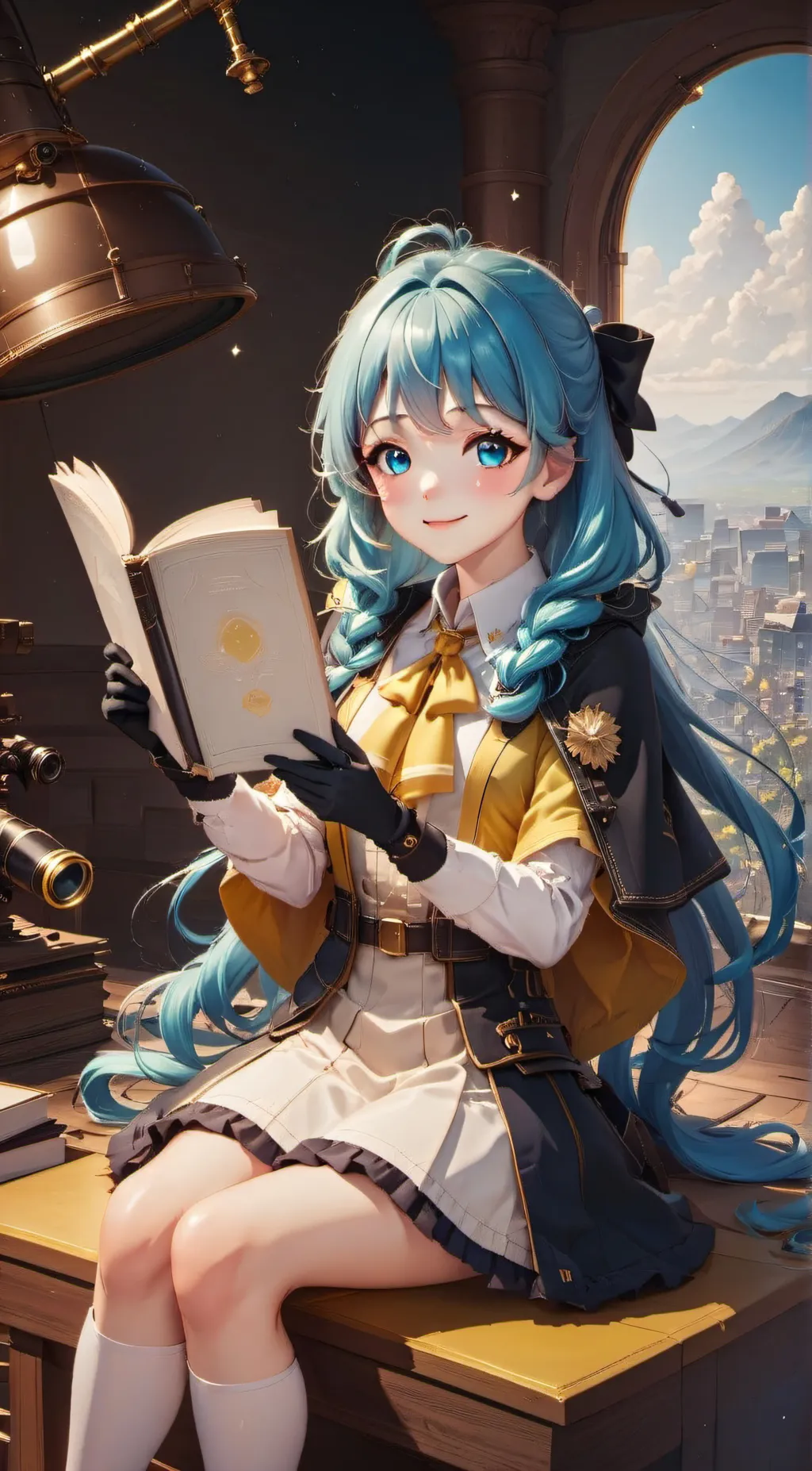 ai character: Yumi background