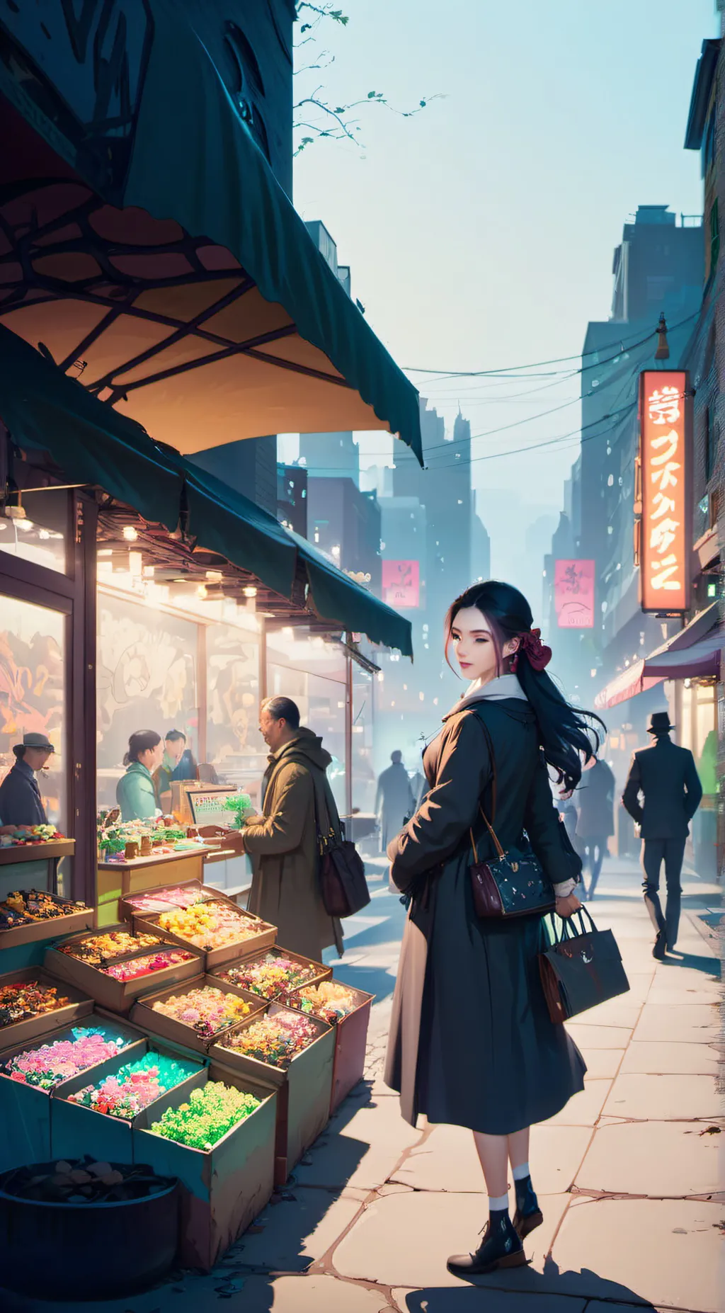 ai character: Sahara  background