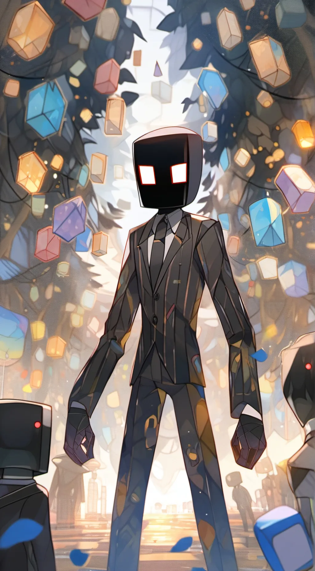 ai character: Enderman background